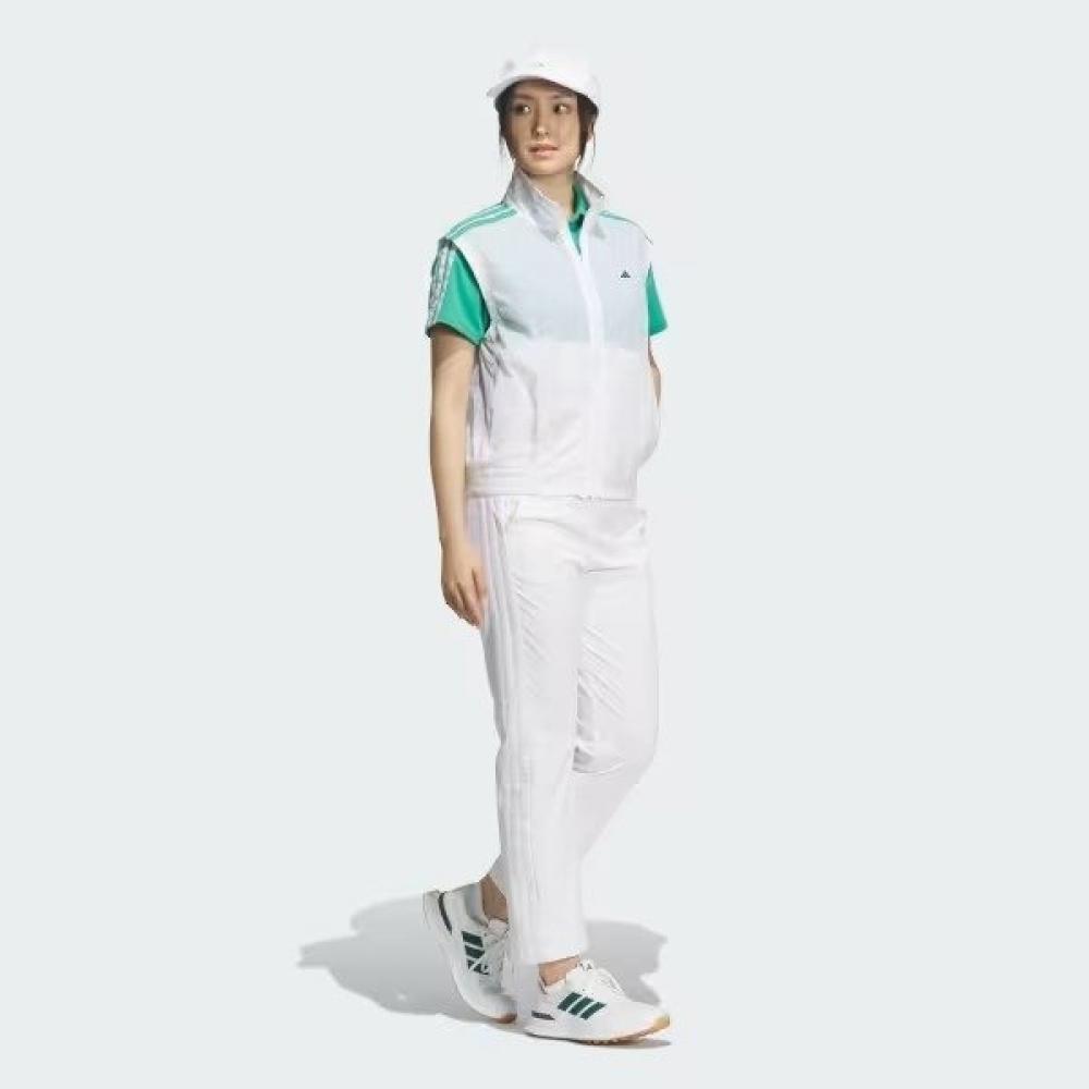 Adidas 3 Stripe Woven Vest Ss