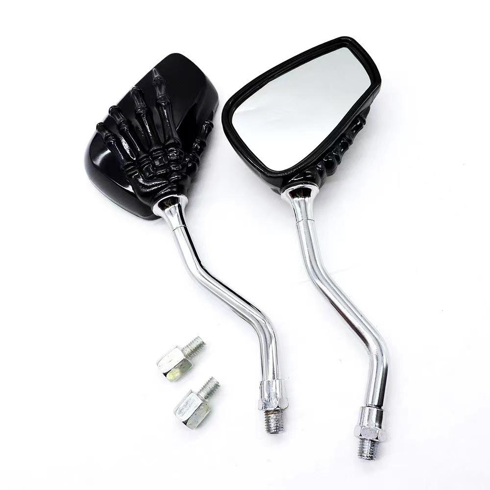 Motorcycle Rearview Mirror Motorcycle Modified Personalized Ghost Hand Reflector Universal Ghost Claw Motorcycle ReversingMirror