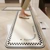 Kitchen Floor Non-slip Mat Water-absorbing Oil-absorbing Diatom Mud Floor Mat