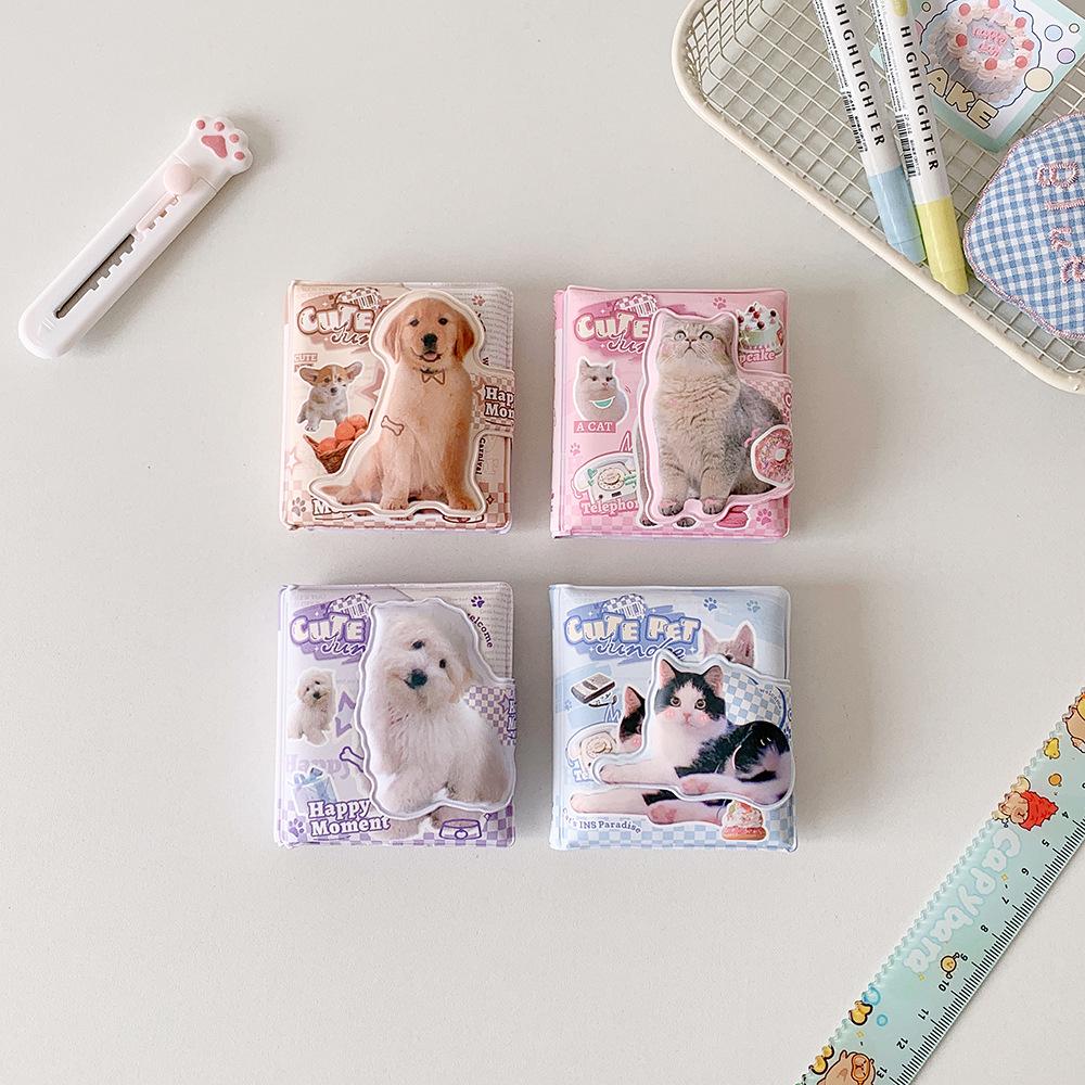 

Милая мультяшная записная книжка с карманом и магнитной застежкой для девочек