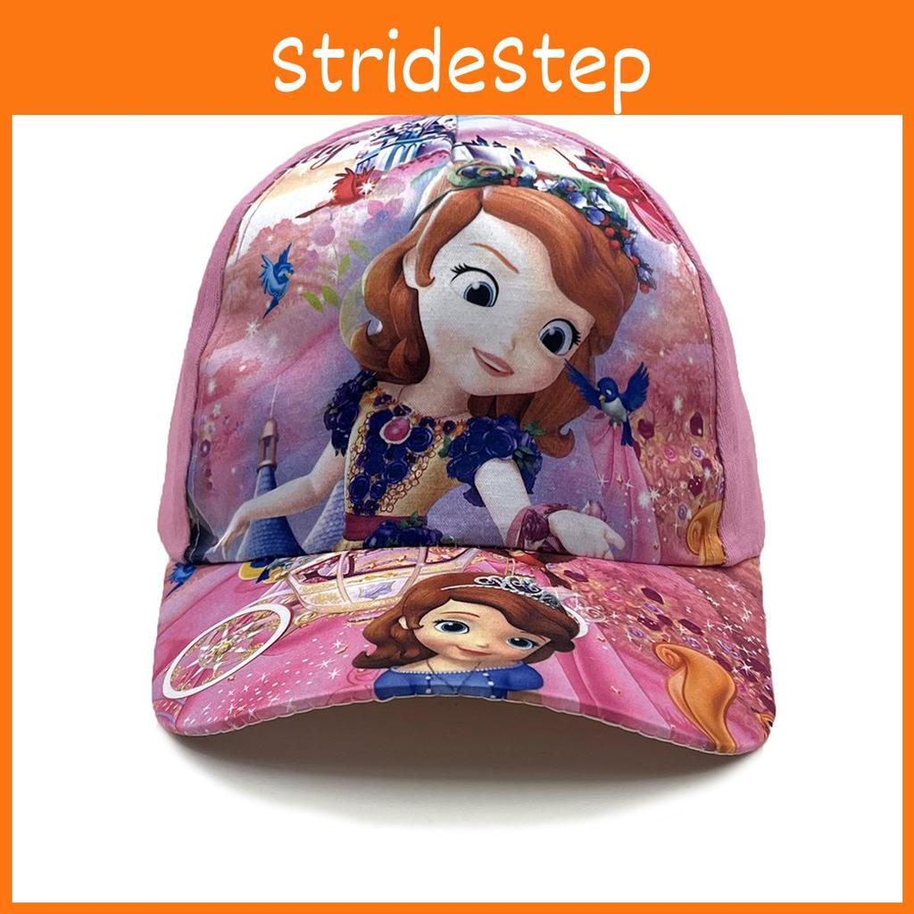 Character Frozen Baseball Hat With Breathable Polyester Material Sun Protection