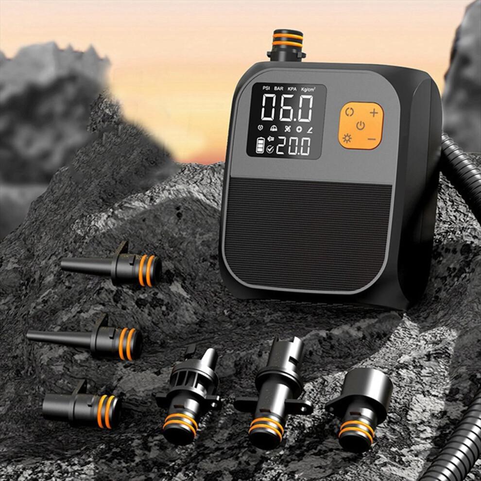 8000mAh Wireless Electric Air Pump LED Lighting Compressor Sup Inflatable for Car Surfing Paddle Board Boat