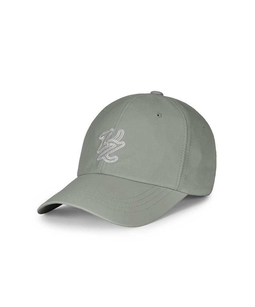Bajal Flow Vz Nylon Line Ball Cap Gray