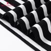 MONTAGUT Men's Jacquard Stripe Polo Shirt