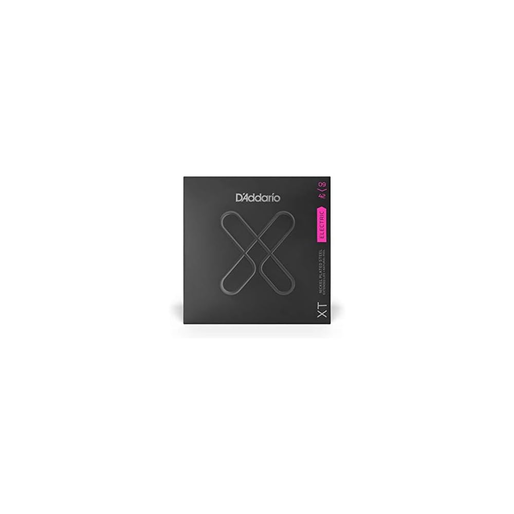 D Addario XTE0942 XT Nickel Super Light Electric Guitar Strings, 09-42 x 3 sets