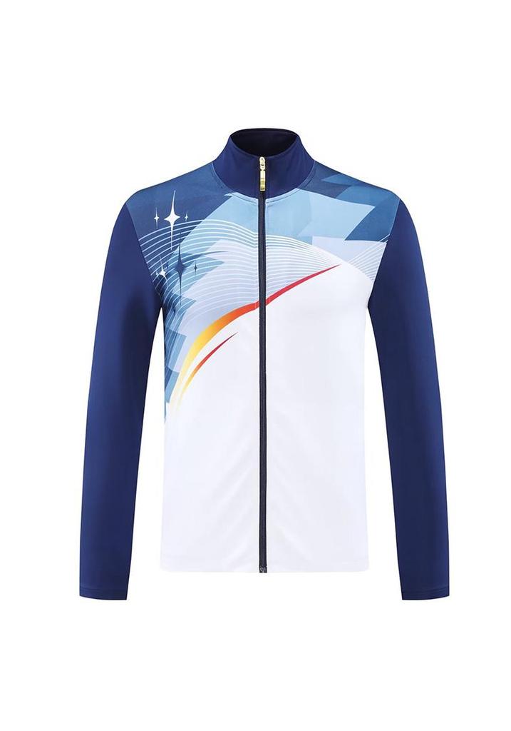 Men's Long-Sleeved Sportswear Jacket Set - Autumn & Winter Adult and Girl Sizes