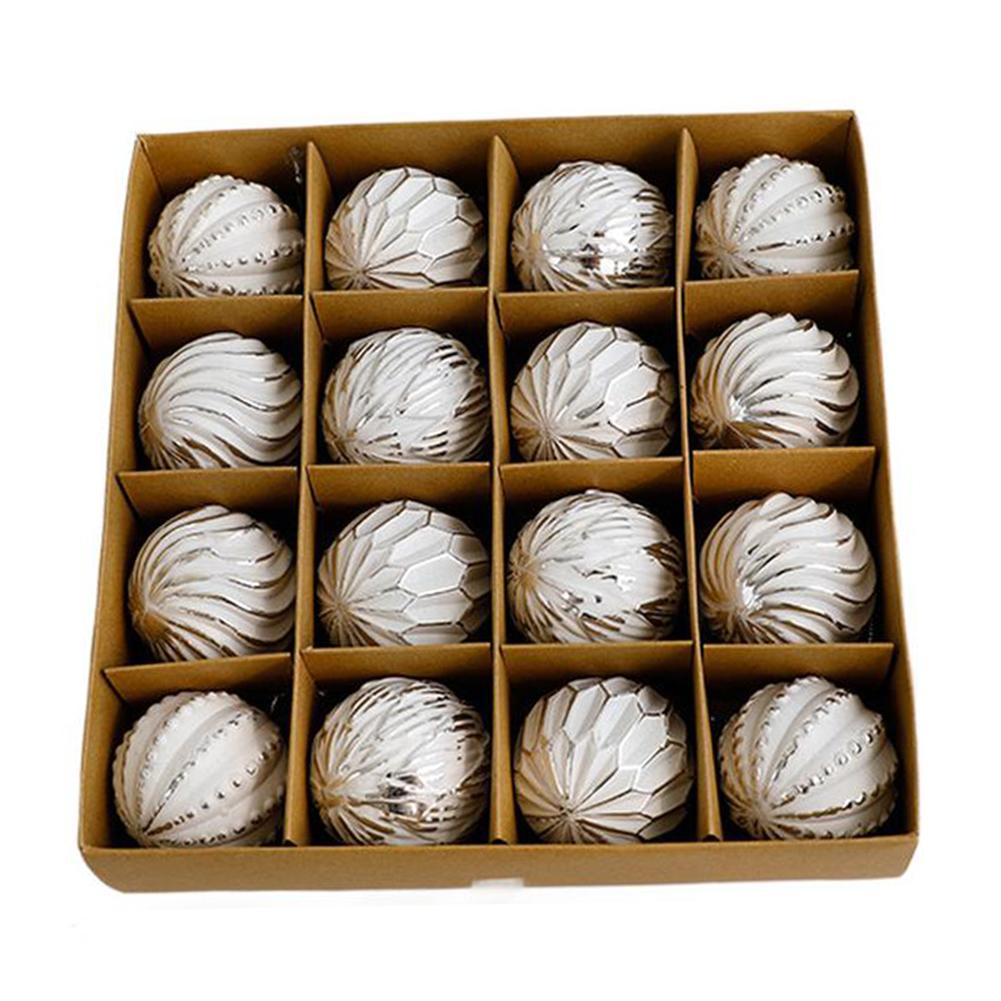 9/16pcs 6/8cm Christmas Ball Decoration Set Colorful Ornaments For Festive Trees Christmas Party Decorations