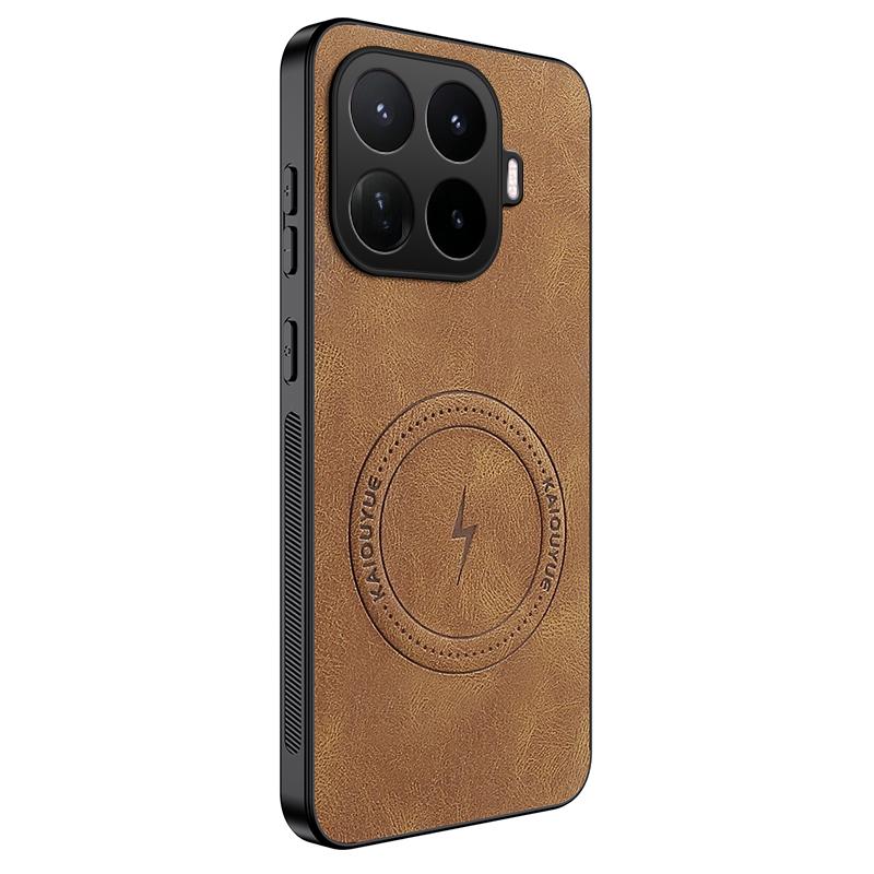 For Xiaomi 17T Pro Vintage Business Phone Case Cover Sheepskin Leather Magnetic Case Xiaomi 17T Wireless Case Xiaomi 17 Pro Max