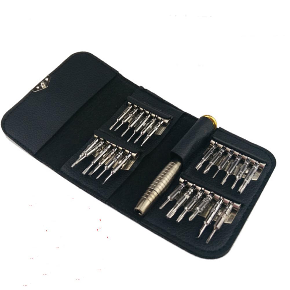 25-in-1 Multifunctional Screwdriver Set Repair Hand Tool Kit for Cellphone Tablet PC Repairing