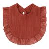 Sweet Ruffle Newborn Gauze Lace Baby Bib - Absorbent Drool Protection