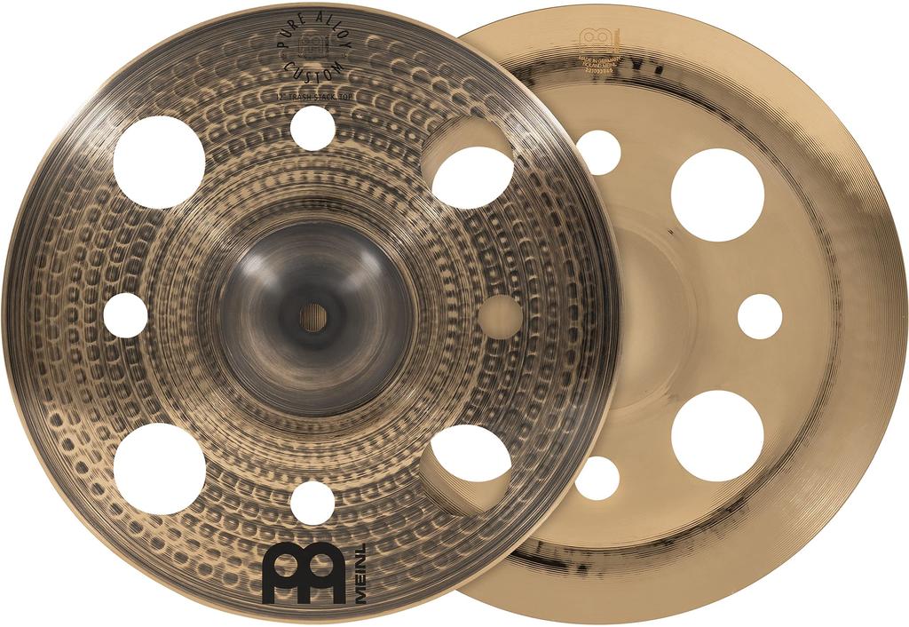 MEINL Cymbals Pure Alloy Custom Series Stack Cymbals Trash Stack PAC12STK 12"/12" []