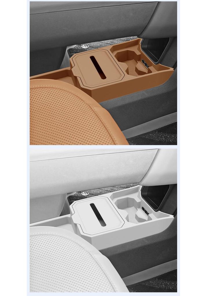 Fits 26 Chery ICAR V27 Models: Center Console Lower Storage Box Organizer & Specialty Car Accessories