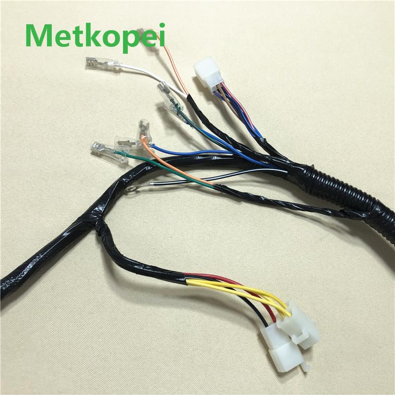 Motorcycle Wire Cable Assembly GN125 Full Vehicle Cable Line for Suzuki 125cc GN 125 Full Vehicle Wire