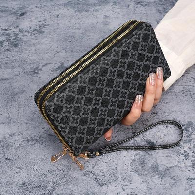 2024 Women's Long Style Double-Zip Large Capacity Wallet & Coin Purse