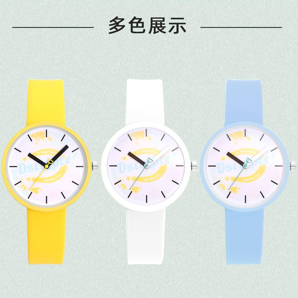 Personality Trend Creative Silicone Cute Student Ladies Watch Quartz Watch