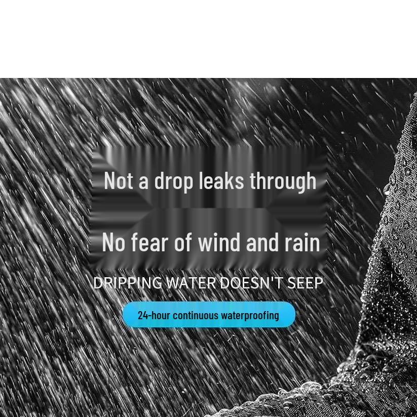 Heavy-Duty Full-Body Rainproof Raincoat & Pants Set for Construction, Riding, and Tea Picking