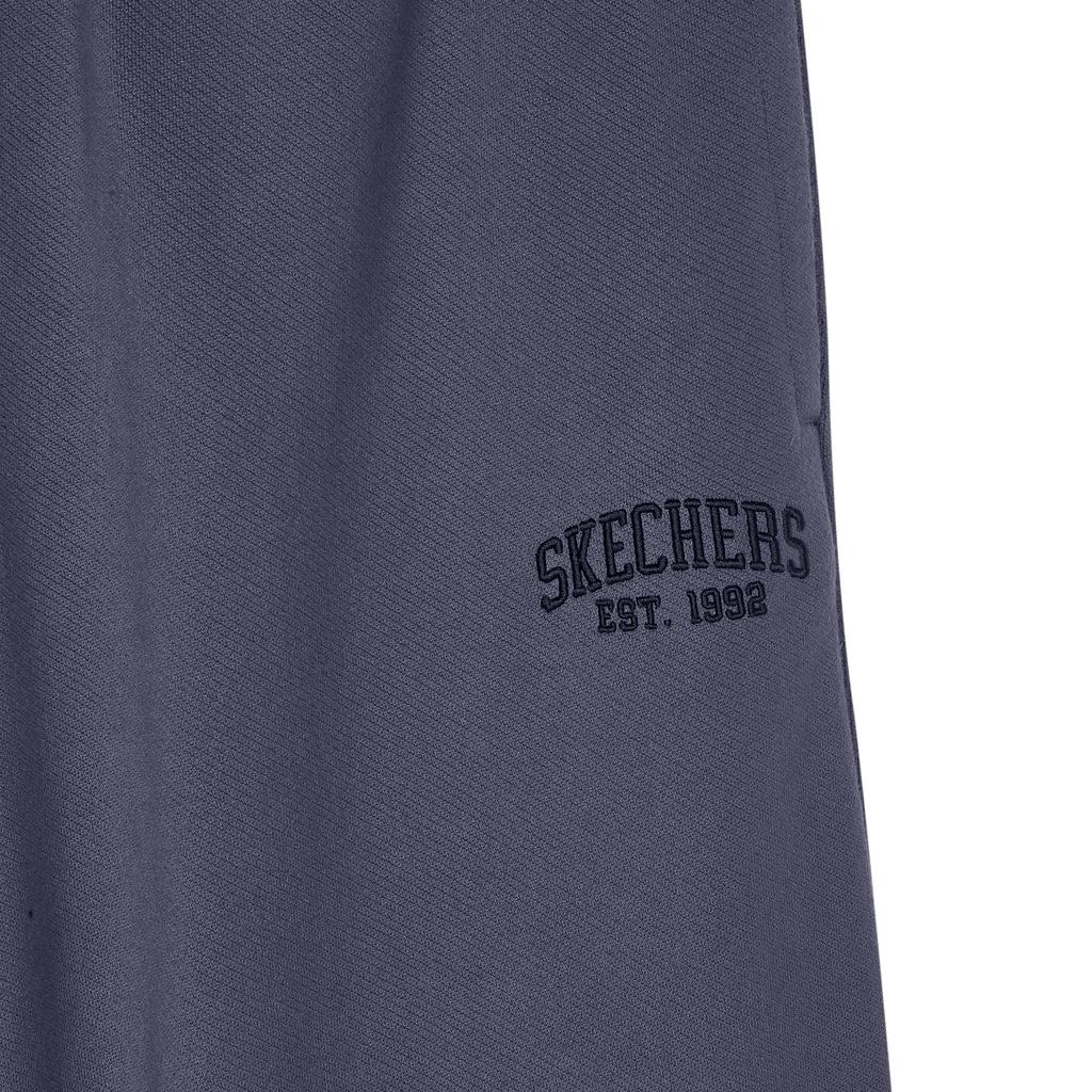 Skechers Fashionable Comfortable Casual Letter Knitted Sports Pants Men Bottoms Purple L324M102-026R