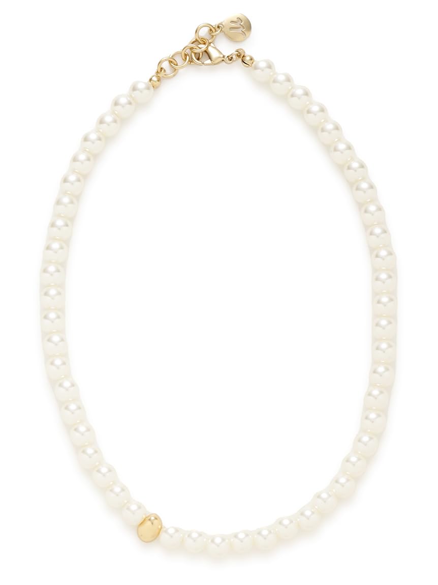 

Pearl metal point necklace 09WGA251803AF [Mira Owen]
