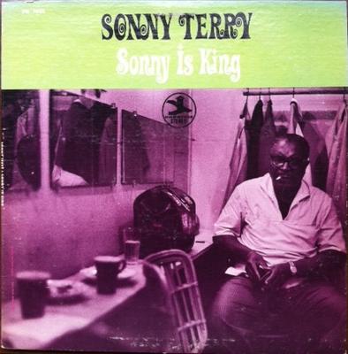 LP Record SONNY TERRY  Sonny Is King P7802 PRESTIGE 1973 US Blues Used