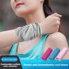 Sweat Absorption Sports Wrist Sweat Towel Polyester Fiber Wrist Protector  Fitness Camping Running