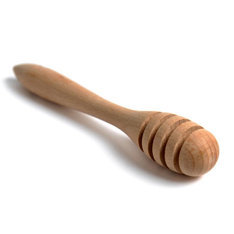 Honiglöffel Kleiner Holzlöffel Honiglöffel Sirup Servierlöffel Mini Teelöffel Holz Rührstab für Honigglas Dosieren Träufeln