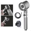 Bathroom Shower Rainfall Filter Spray Nozzle Wall Mount Handheld Pressurized for