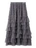 Random Tulle Tiered Skirt [Snidel]