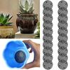 100/200/300Pcs Plastic Round Flowerpot Gasket Leak-proof Anti-corrosion Mesh Grid Mat