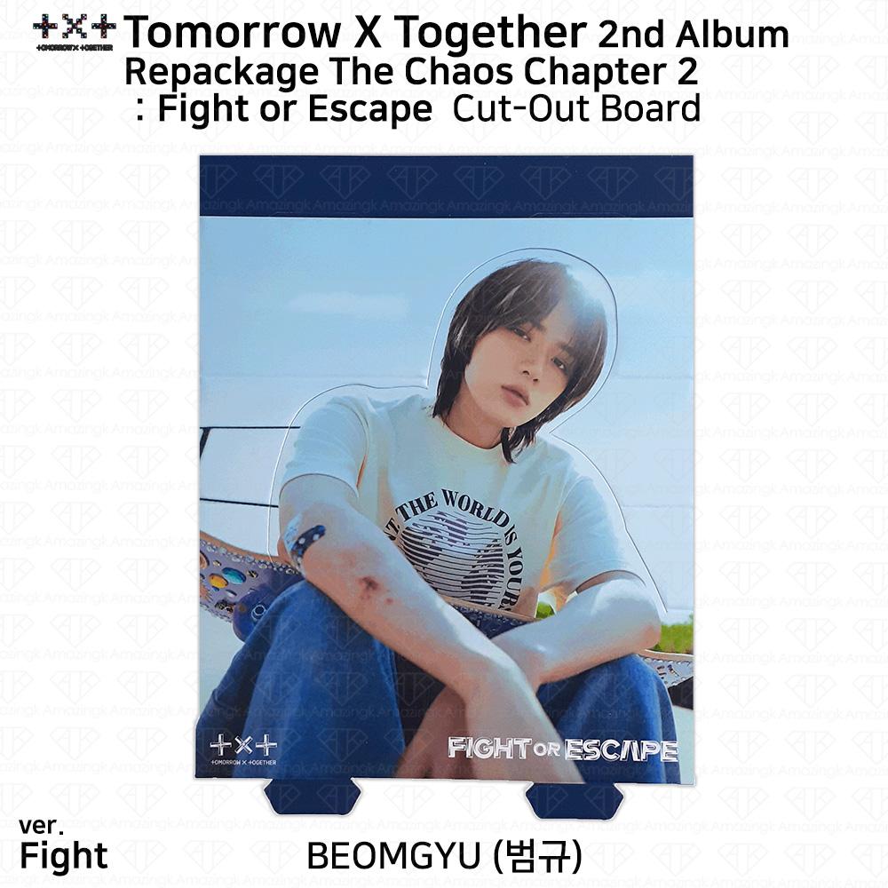 TXT 2. Album neu verpacken The Chaos Kapitel 2 Kampf oder Flucht Fotokarte Postkarte