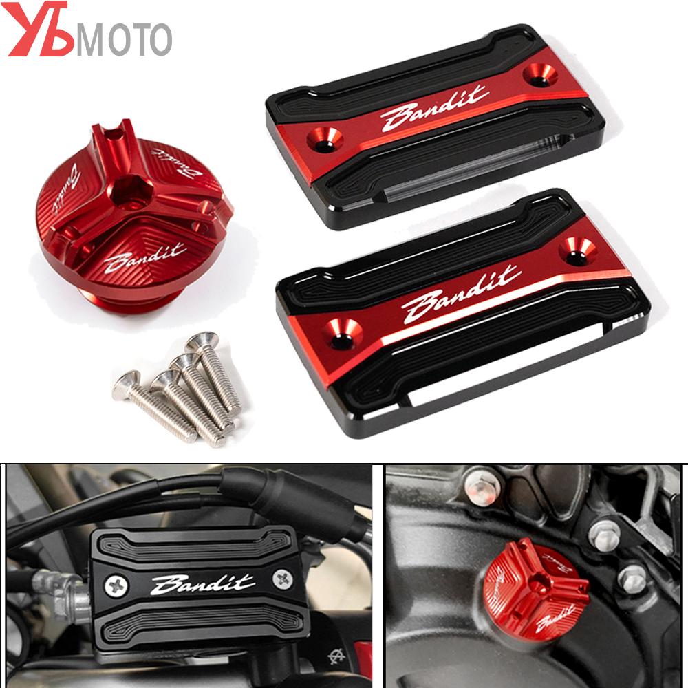 

Для SUZUKI Bandit S650 600 650 1200 1250 1250S мотоцикла передняя крышка бачка тормозной жидкости, крышка топливного бака, защита oil filler cap-Blue