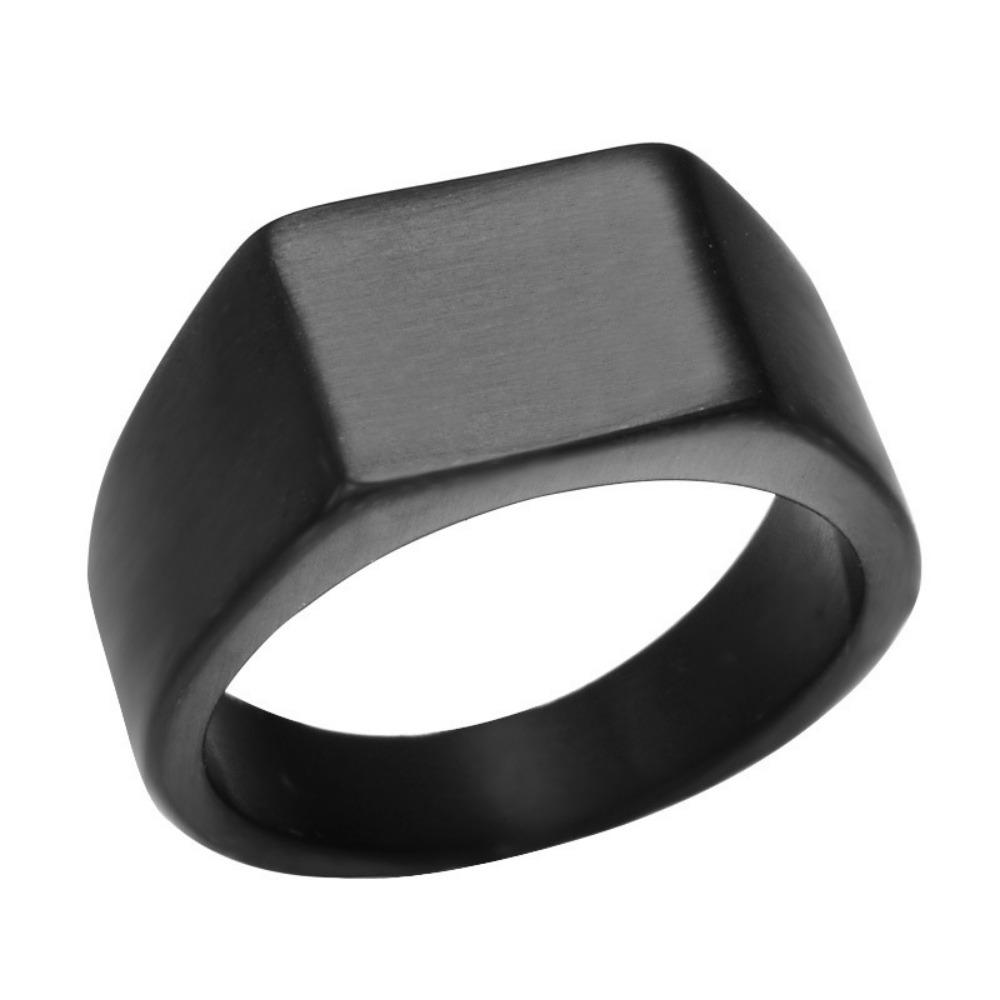 New Europe and The United States Fashion Trend Simple Men's Ring Trend Personality Punk Hip-hop Men's Ring Party Jewelry Gifts