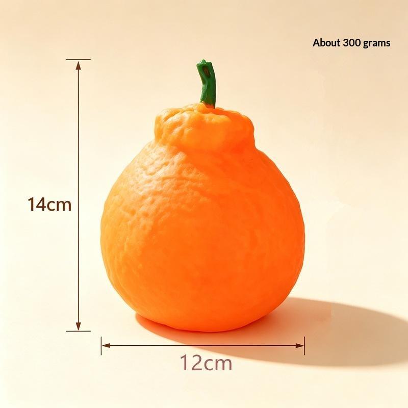 Realistic Fruit Stress Relief Toy Soft Slow Rising Squeeze Toy for Kids Adults Halloween Trick Or Treat Gifts