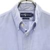 RALPH LAUREN Long sleeve Oxford Button down shirt 15 1/2-33 Blue purple Men's Used