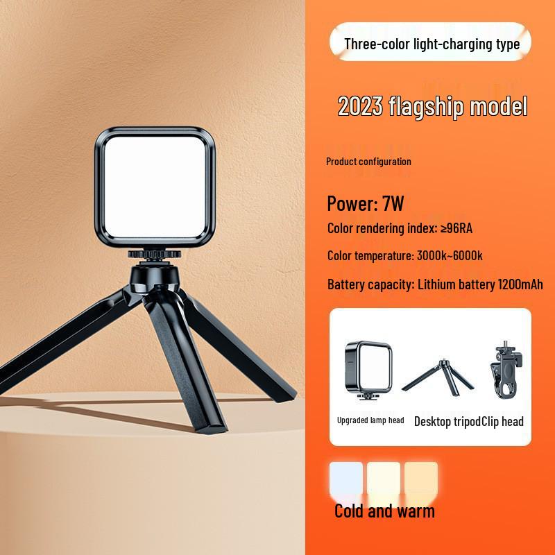 Portable LED Fill Light for Mobile Photography & Live Streaming