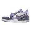 Jordan Legacy 312 Slip Resistant Abrasion Resistant Low top Vintage Basketball Shoes Men's White Black Purple CD7069-108