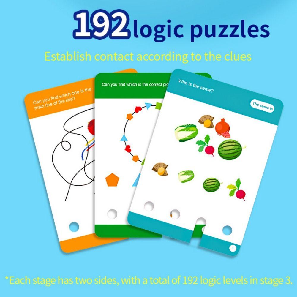 Montessori Logic Key Thinking Training Early Educational Key Thinking Puzzle Toy Birthday Gifts