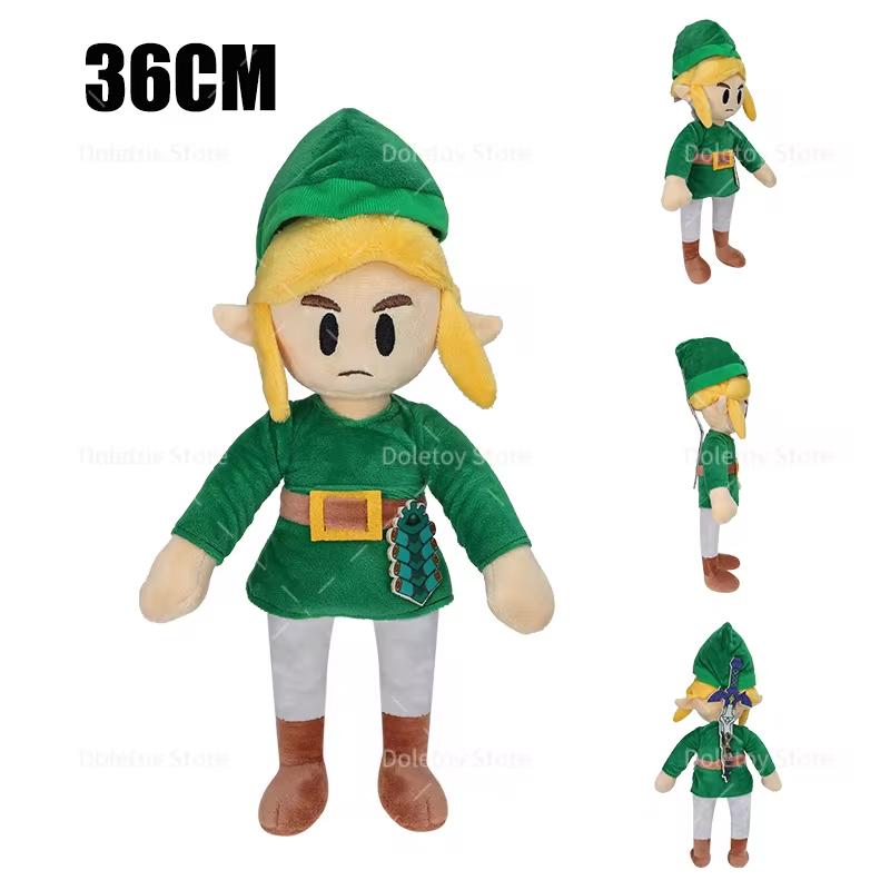 Zelda Breath of the Wild Plush Toys Link Bokoblin Korok Princess Zelda Sand Seal Pillow Soft Stuffed Animal Kids Gift