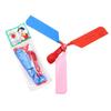 1-10PCS Propeller Balloon Helicopter Toys Children's DIY Balloon with Whistle Outdoor Flying Balloon Birthday Party Decoration