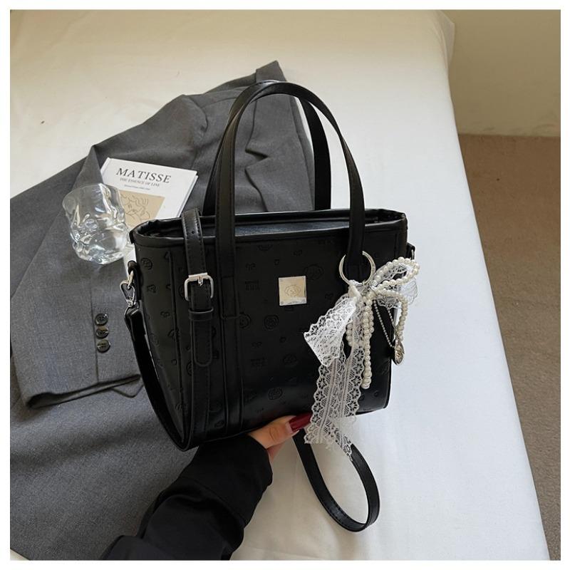 Handbag Bag Women's New Spring Fashion Shoulder Bag High-end Commuter Messenger Bucket Bag