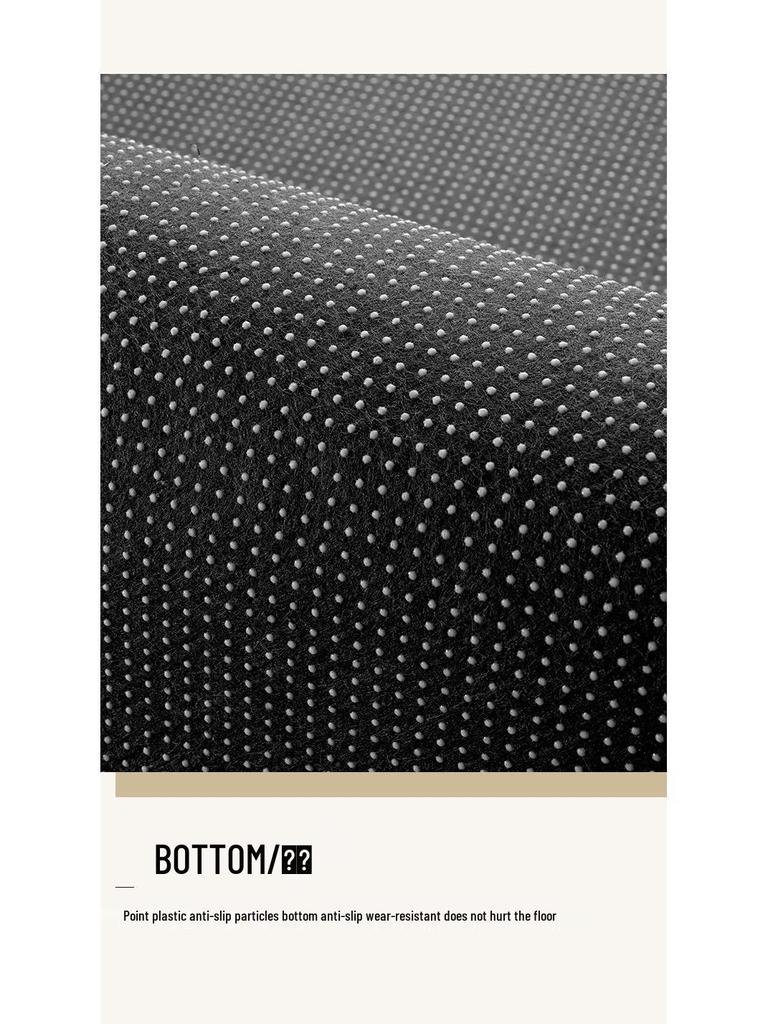 Round Flannel Modern Rug for Living Room, Study, or Bedroom - Perfect for Sofa, Coffee Table, Chair Pad, or Bedside Mat