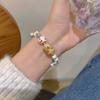 Braccialetto con Perline - Accessorio di Alta Gamma, di Nicchia e Versatile per Uomini e Donne, Caratterizzato da Uno Stile Retrò e Perfetto per le Coppie.