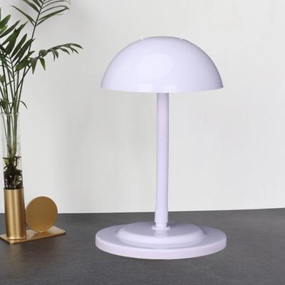 Mushroom Top Stojan na paruku Výškově nastavitelný Snadná montáž Přenosný držák hlavy paruky Nástroje Multifunkční stojan na klobouky Výstavní stojan