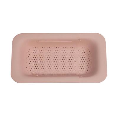 Scolapasta Regolabile Cesto Scola Frutta Verdura Grande Capacità Pieghevole Plastica Scolapiatti Utensile Asciugatura Casa Colino