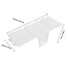 1Set Plastic Garden Edging Border Fence Imitation Stone Landscape Edging for Flower Beds Pathways Lawn Decorative Flexible DIY