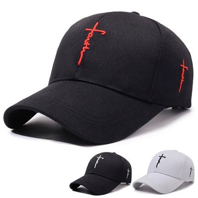 Gorra de Béisbol Casual Bordada en Inglés Cruzada para Hombres, Mujeres, Jóvenes, Sombrero Ajustable