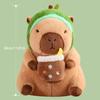 30Cm Fluffy Capybara Plush Doll Kawaii Capybara Stuffed Toy Simulation Stuffed Animals Home Decoration Kids Birthday Gift