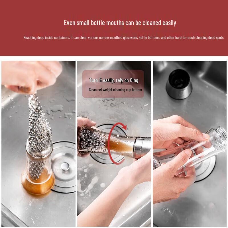 maxcook 316L Stainless Steel Square Kitchen Scrubber