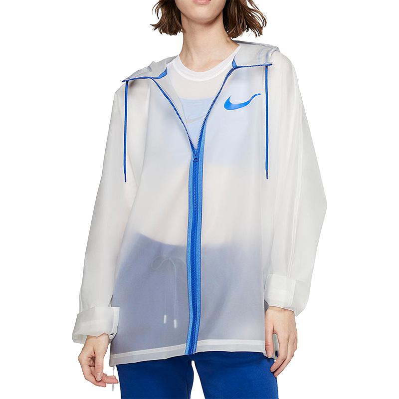 Куртки Nike Унисекс Белые С капюшоном Умеренные Другие CK0548-975 XXS