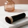 Soft Fiber Foundation Brush Fluffy Bristles Face Contouring Brush  for Blush Application