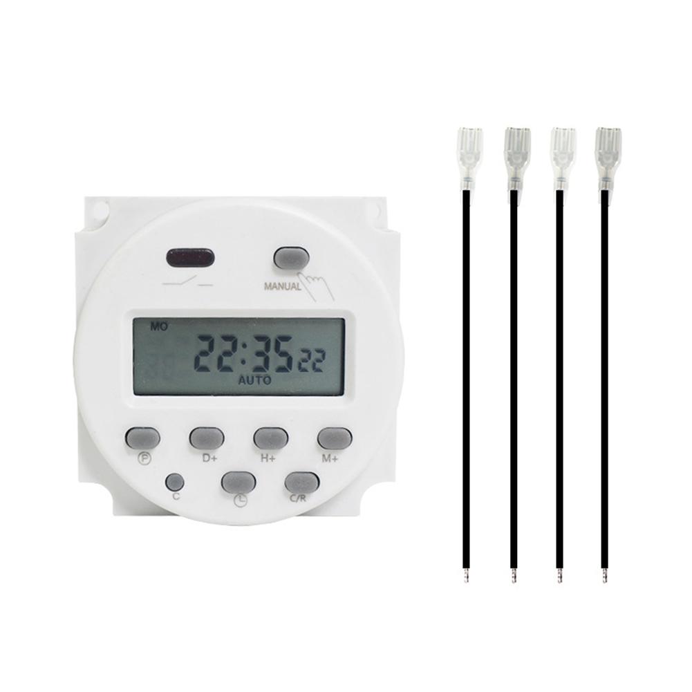 16A Timer 60x60x30mm Accessories Digital Timer LCD Display